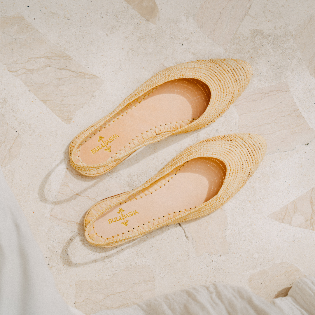 Assia Damensandalen Naturbeige