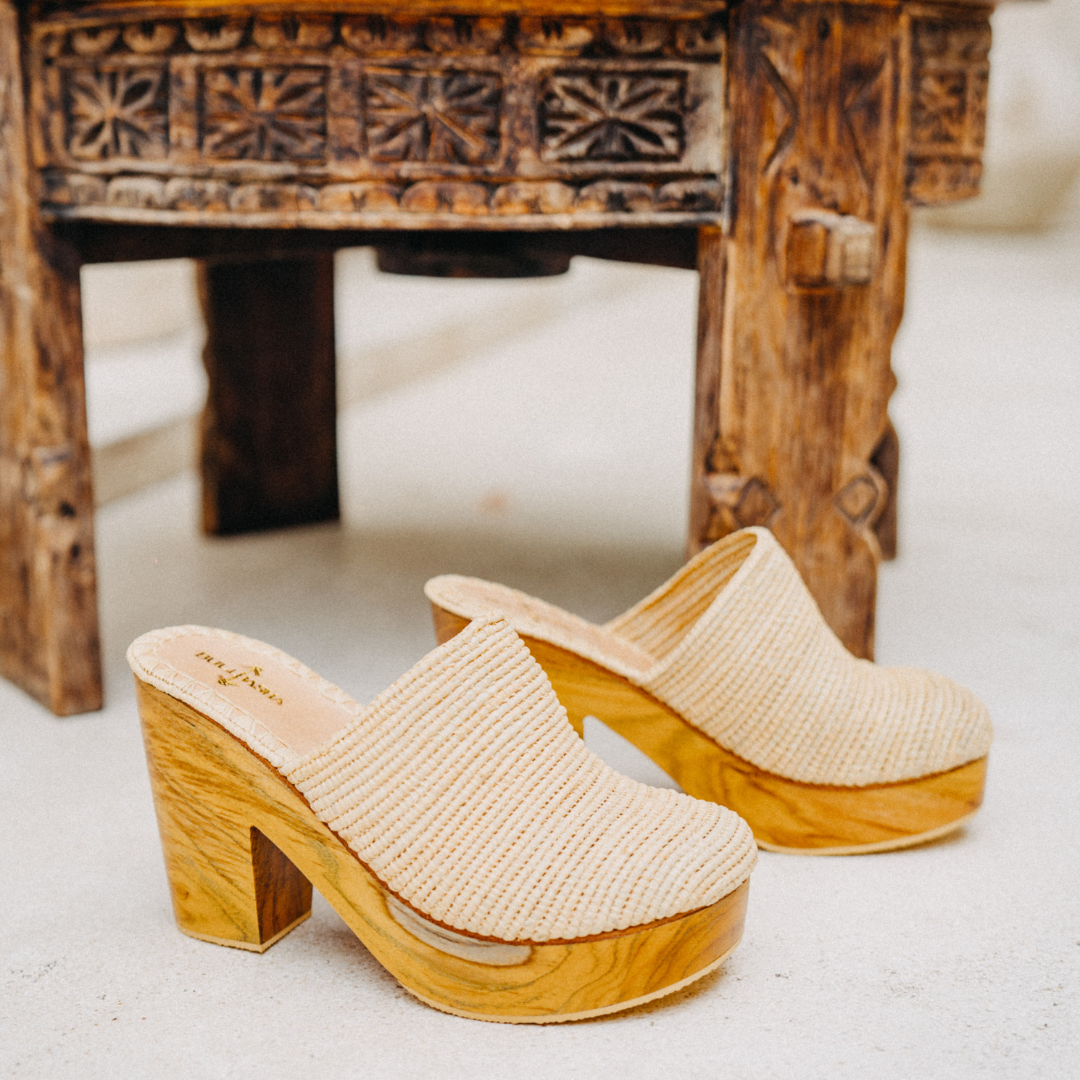 Ourida Women's Heels Natural Beige