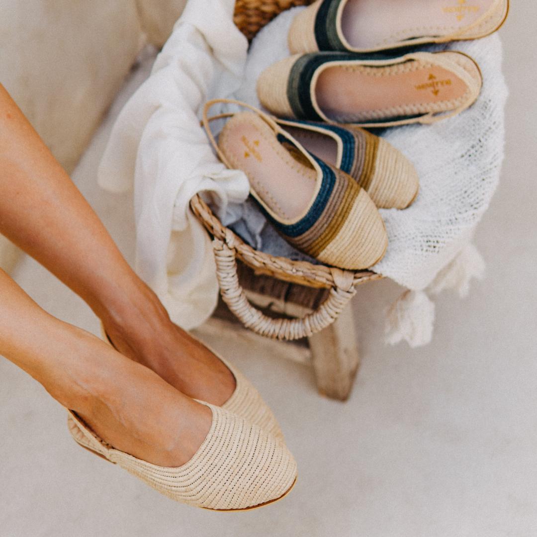 Sandali da donna Mazir Beige Naturale