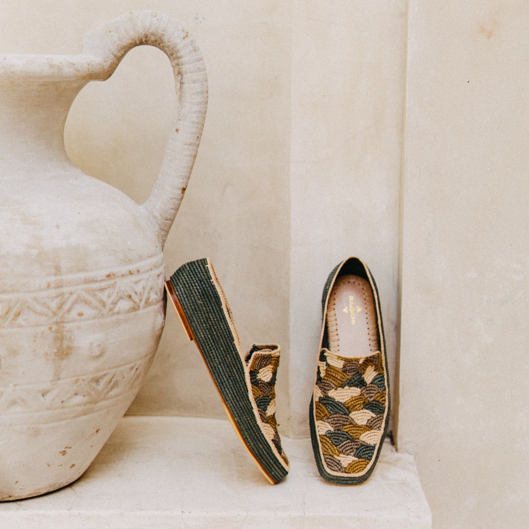 Mocassini da uomo Bahia Zafir Arte Luxe Verde