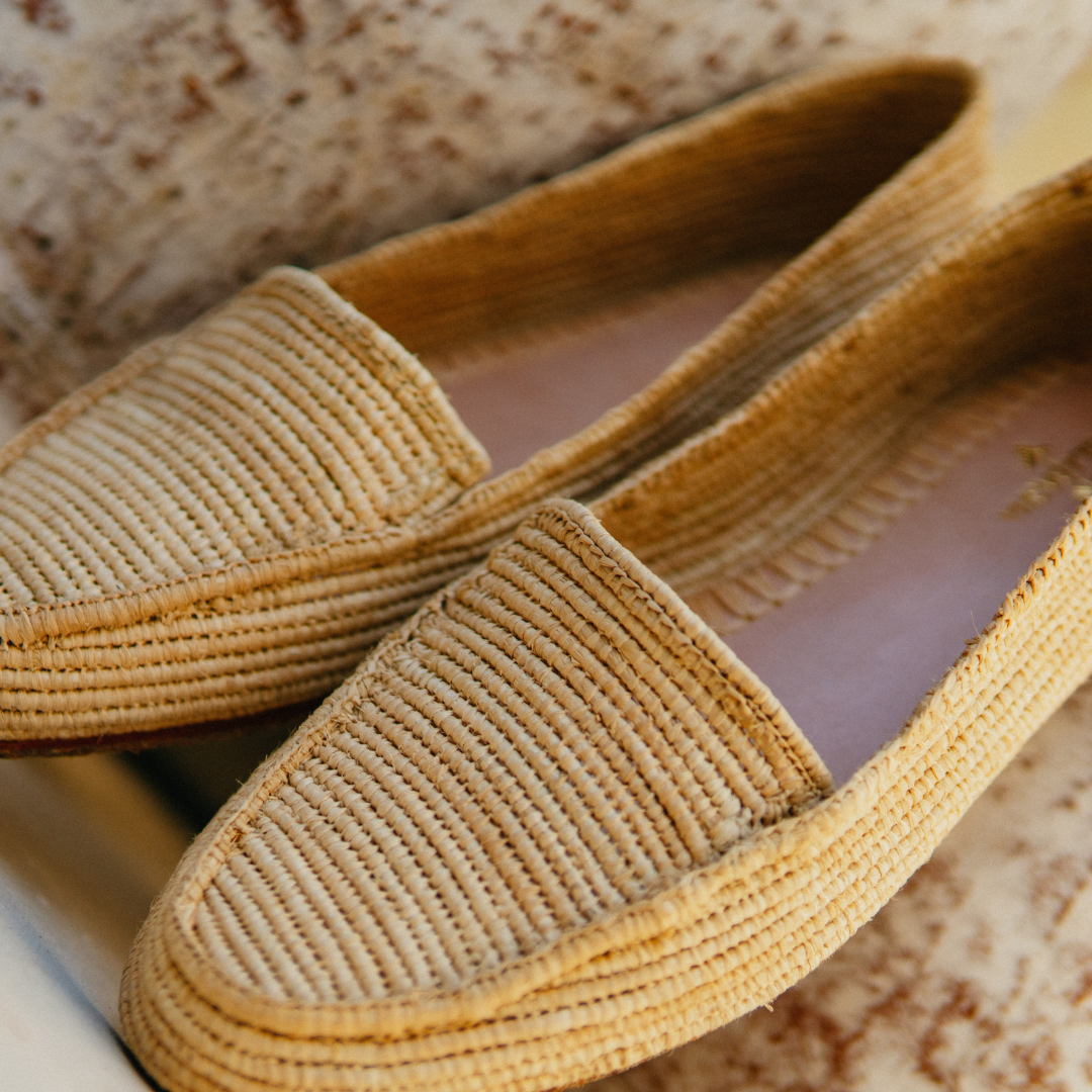 Meddur Men's Loafers Natural Beige