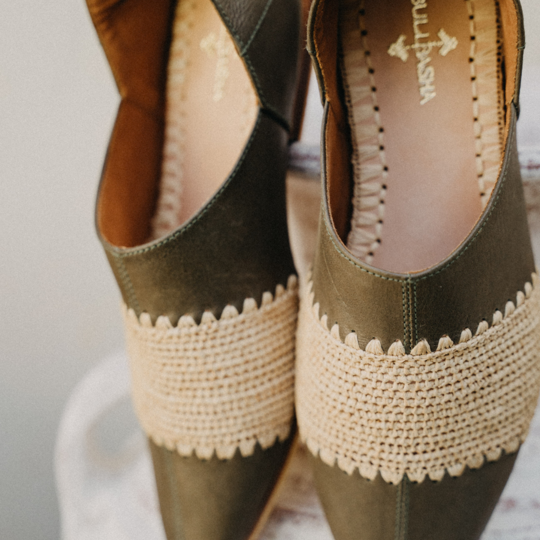 Scarpe da donna Raja verdi