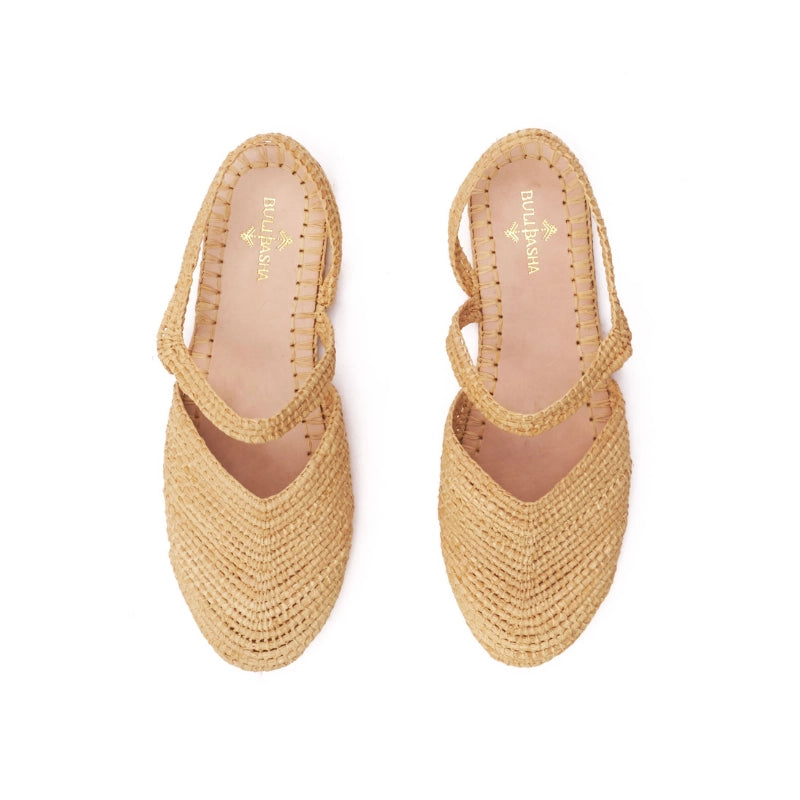 Wararni, sustainable, flats made from natural materials by Bulibasha