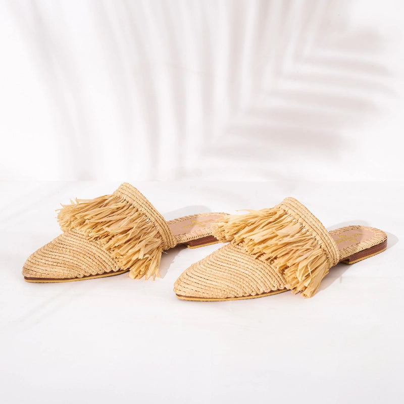 Aderfi, sustainable, handmade sandals made from natural materials by Bulibasha