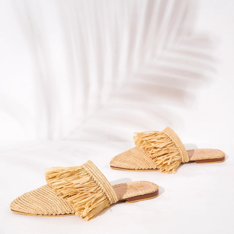 Aderfi, sustainable, handmade sandals made from natural materials by Bulibasha