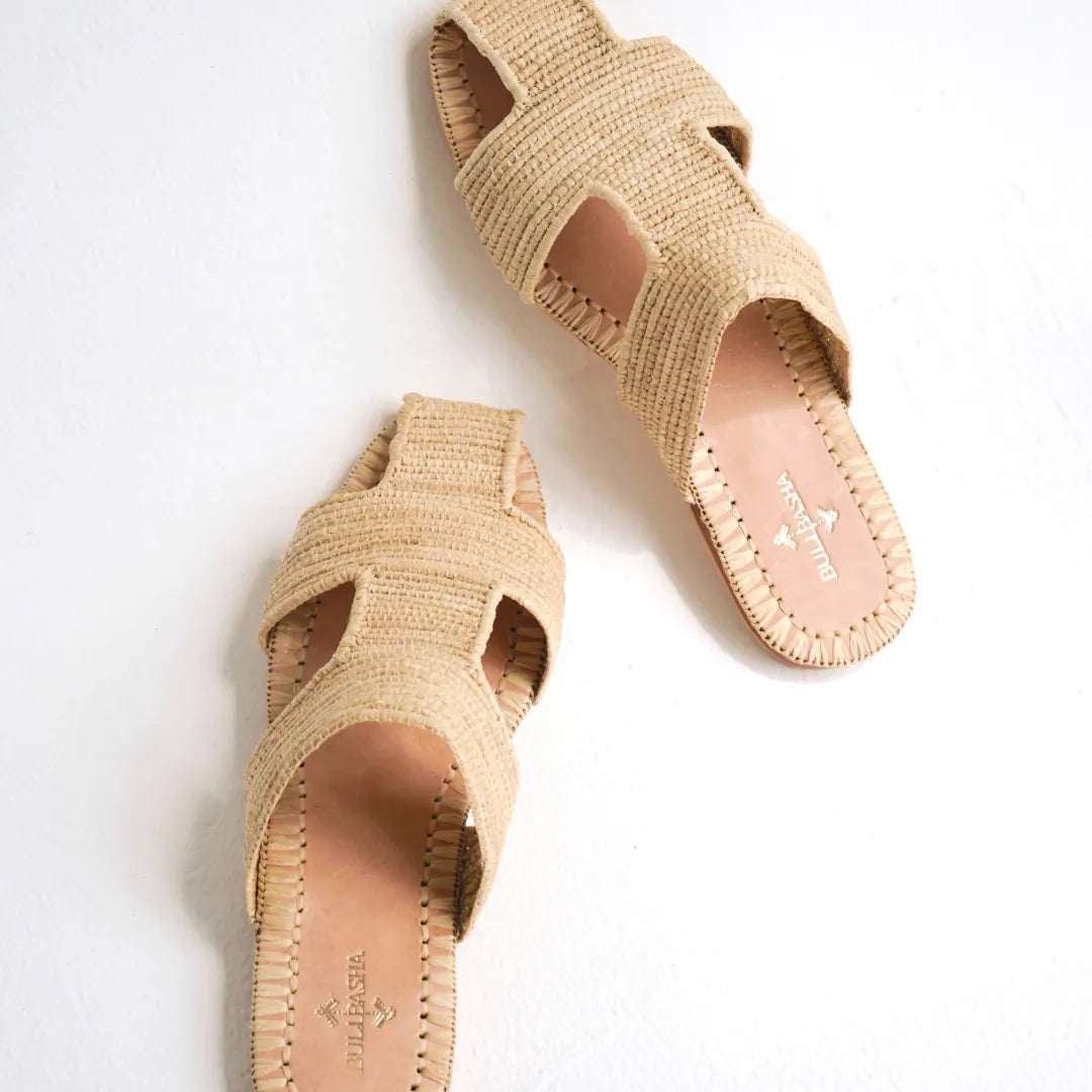 Asafar, sustainable, handmade sandals made from natural materials by Bulibasha