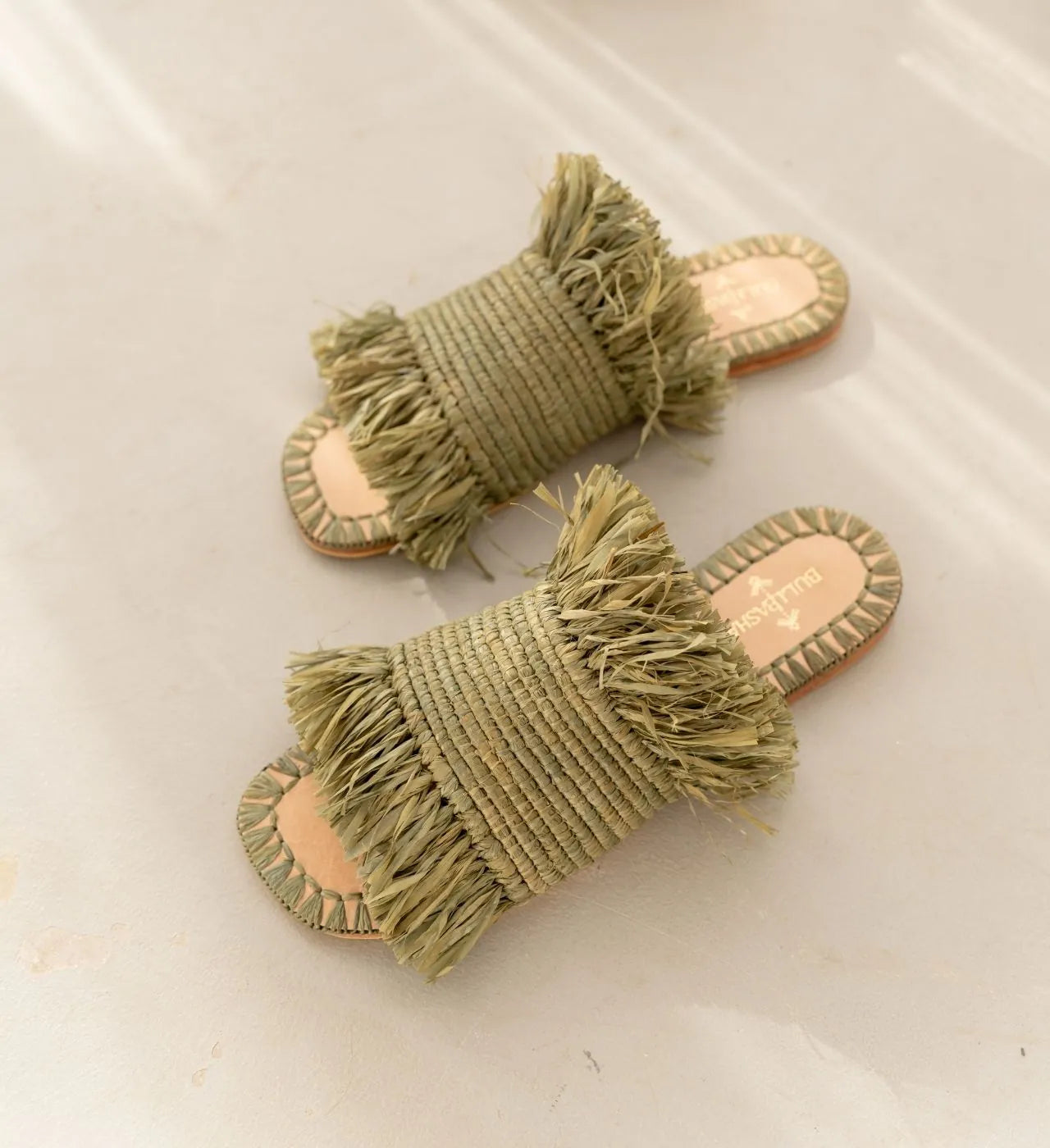 Basha Green, sustainable, handmade sandals made from natural materials by Bulibasha