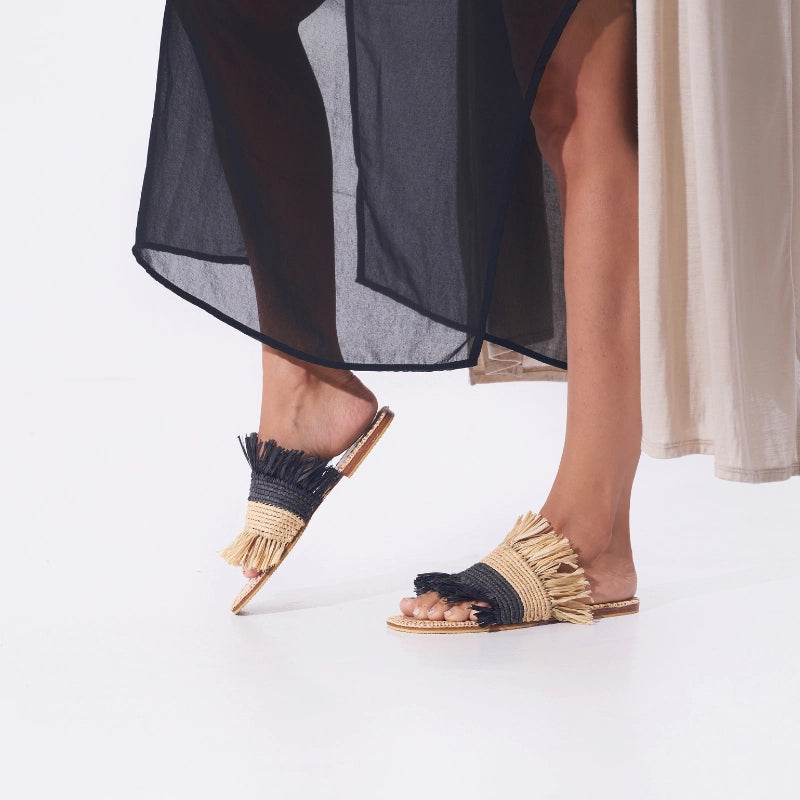 Basha Zegiga, sustainable, handmade sandals made from natural materials by Bulibasha