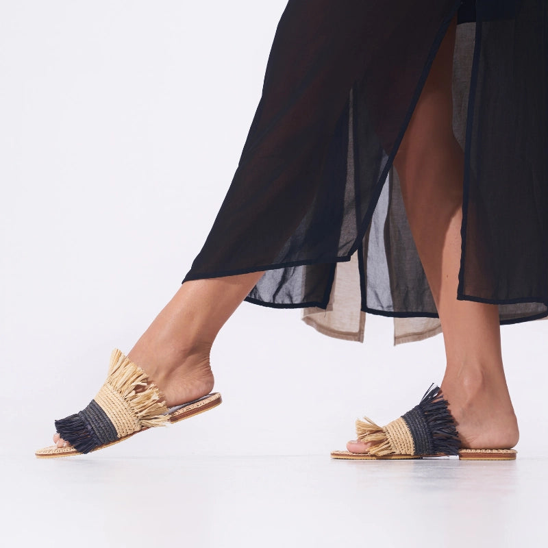 Basha Zegiga, sustainable, handmade sandals made from natural materials by Bulibasha