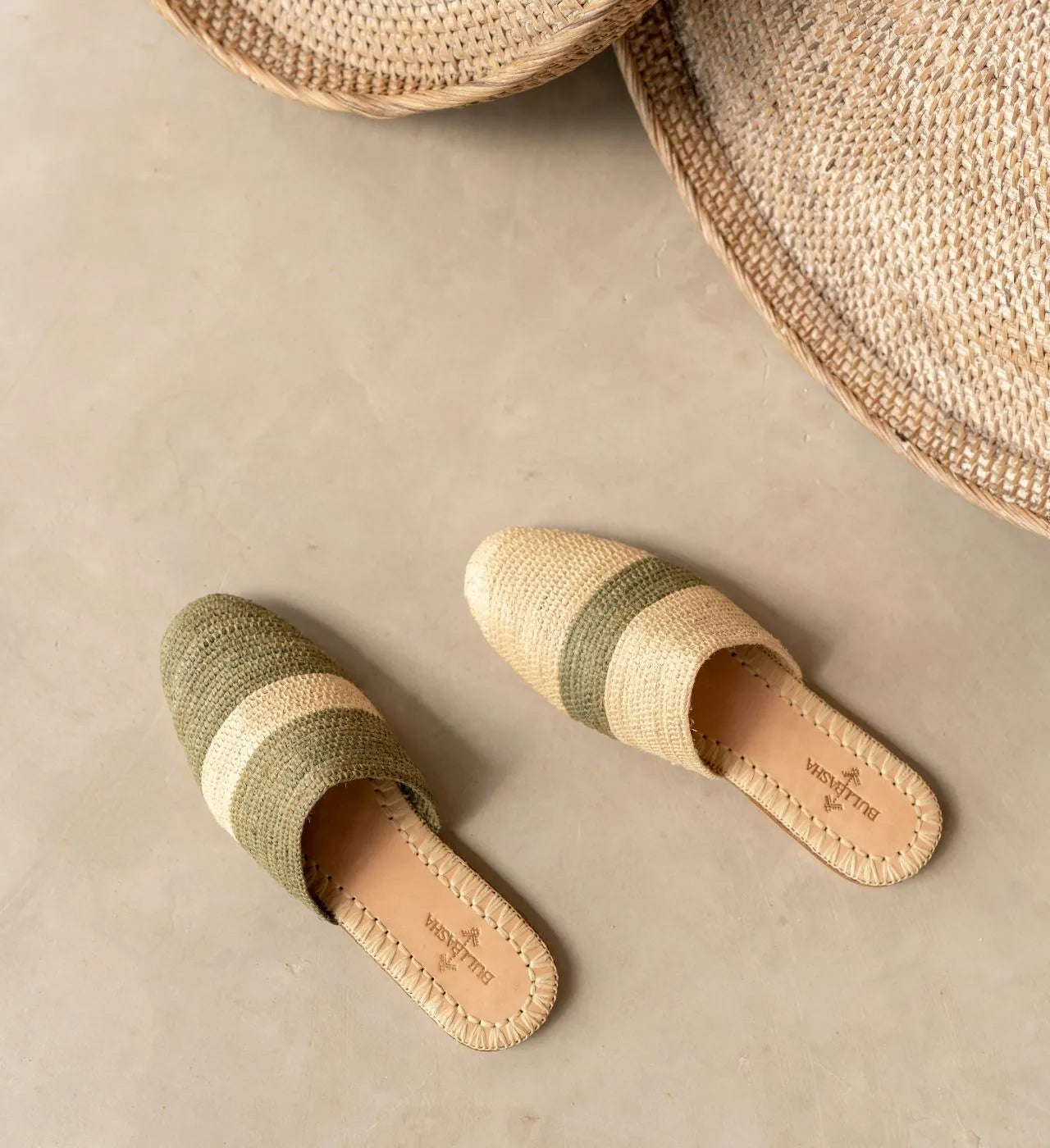 Gwafa, sustainable, handmade sandals made from natural materials by Bulibasha