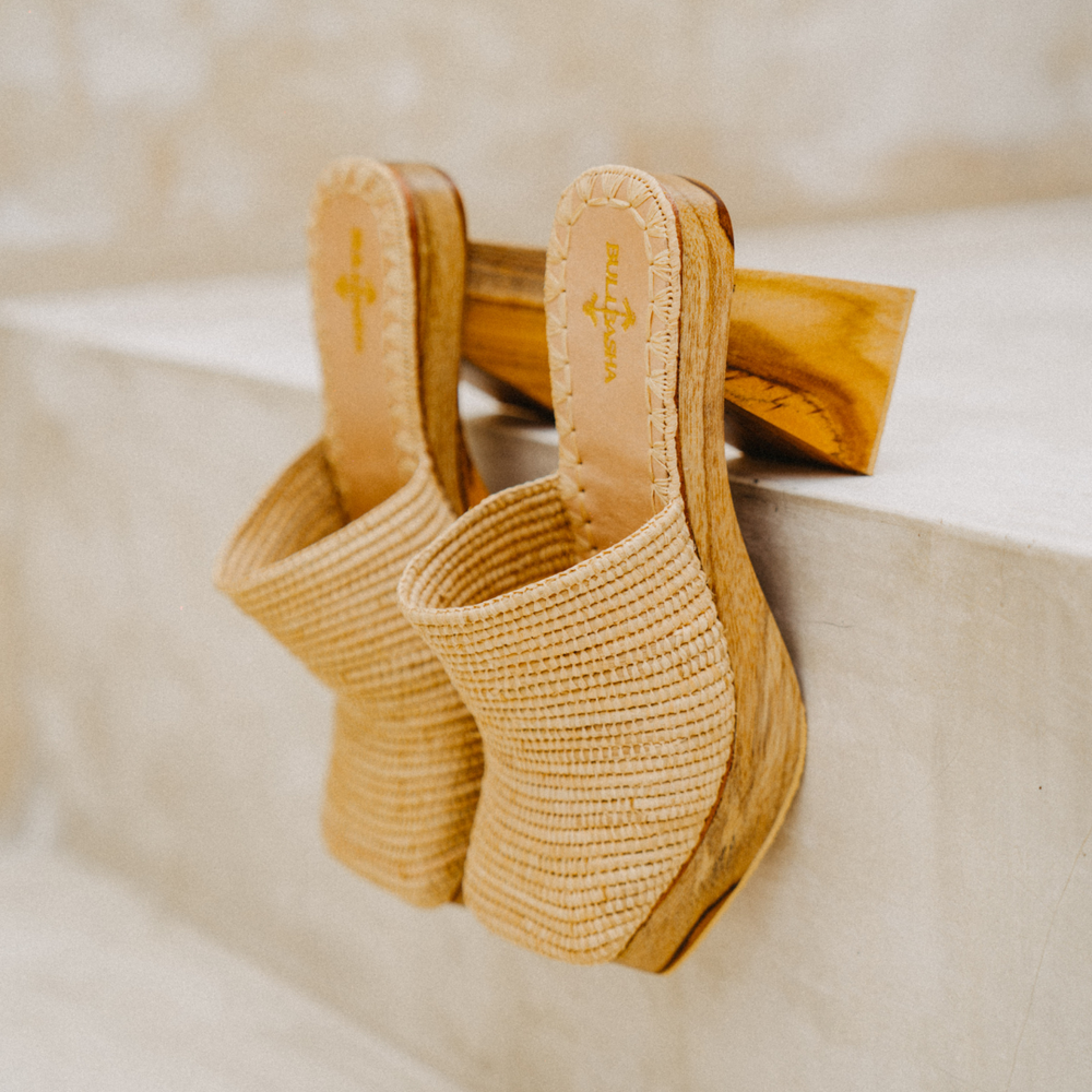 Wooden Handcrafted Platforms & Clogs