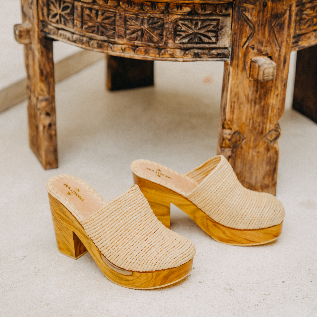 Ourida Women's Heels Natural Beige