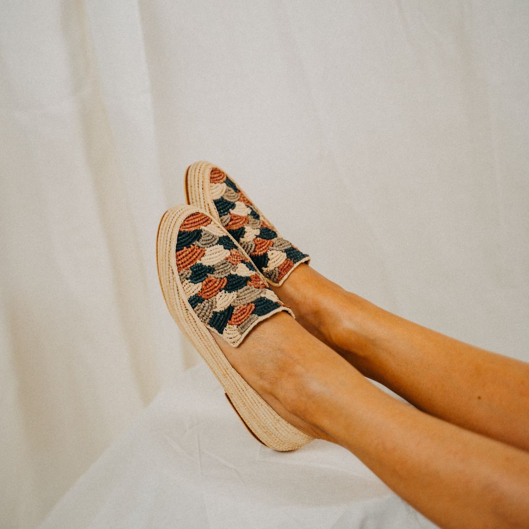 Mouna Zafir Arte Luxe Natural Loafers