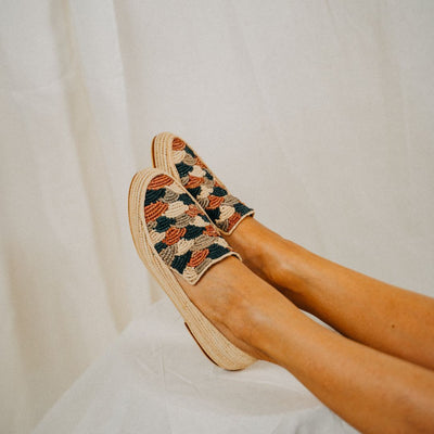 Mouna Zafir Arte Luxe Natural Loafers