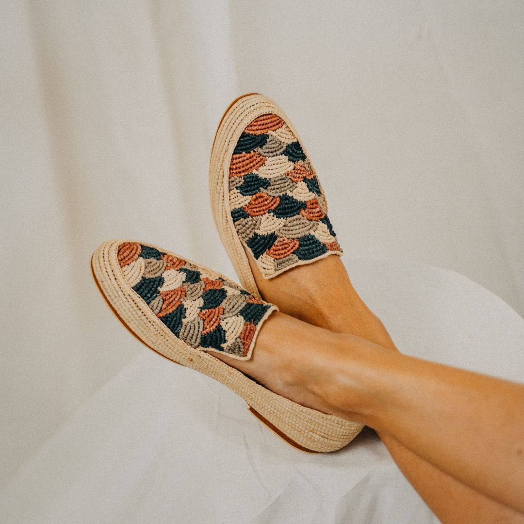 Mouna Zafir Arte Luxe Natural Loafers