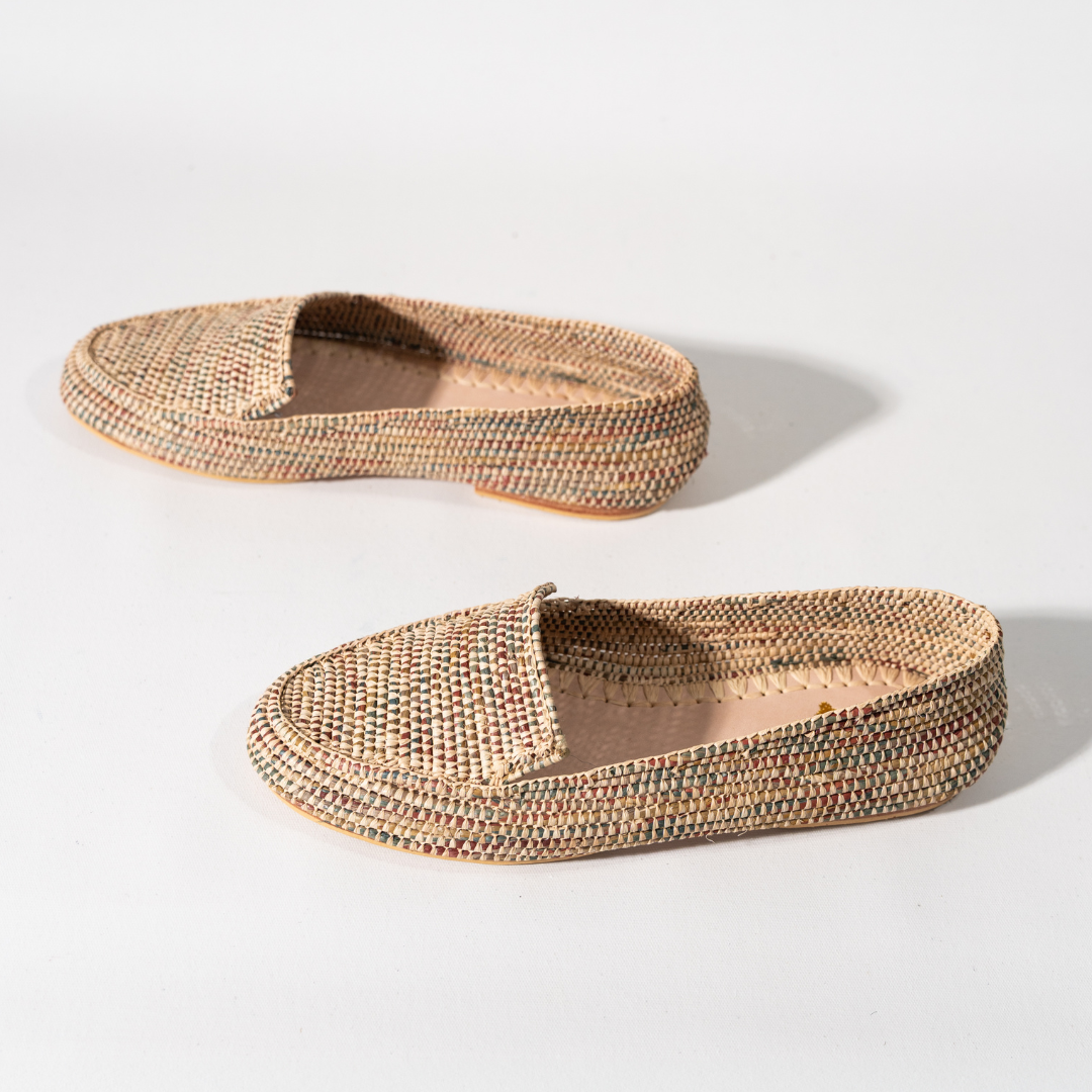 Mouna Damenslipper Mehrfarbig