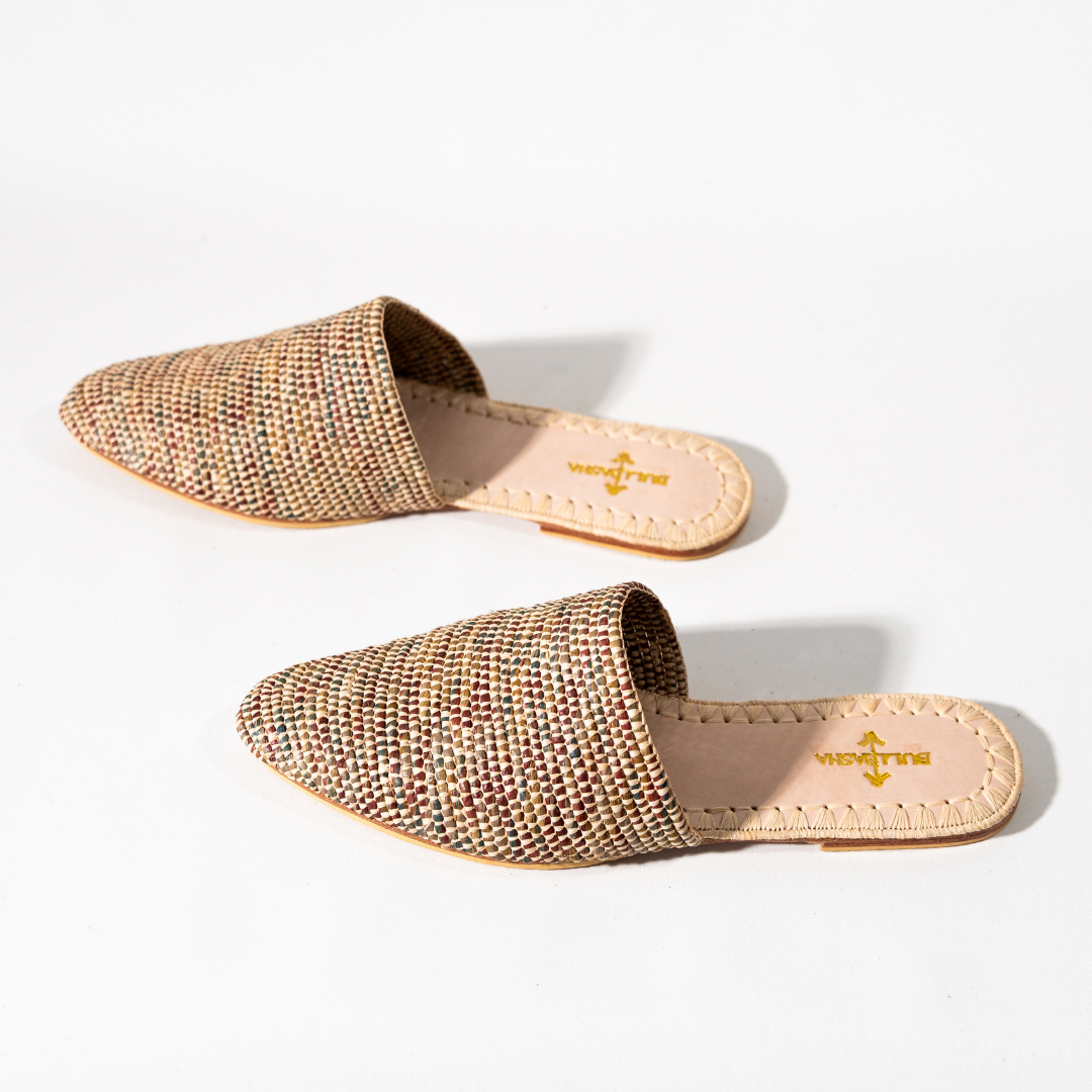 Babouches pour femmes multicolores