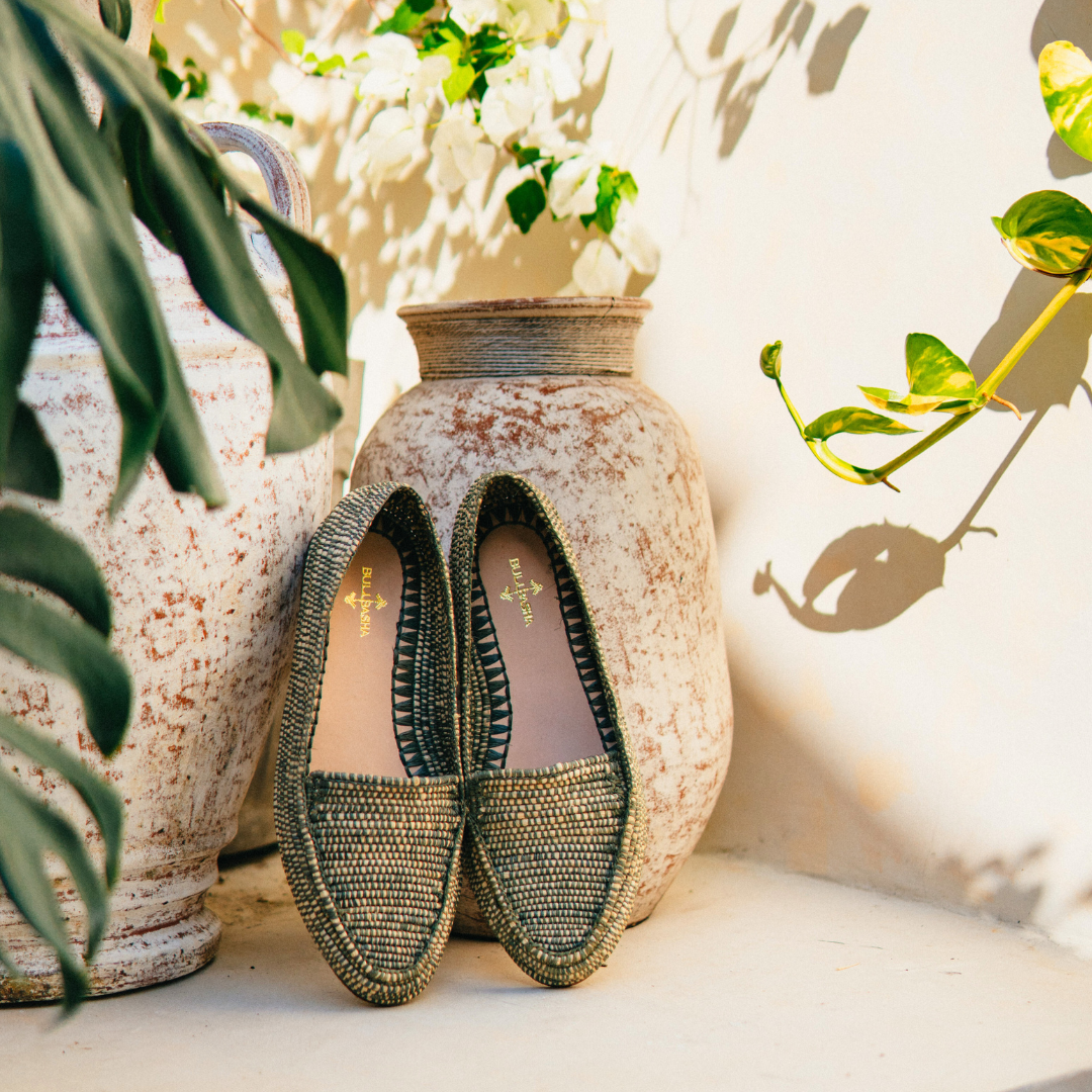 Meddur Men's Loafers Green