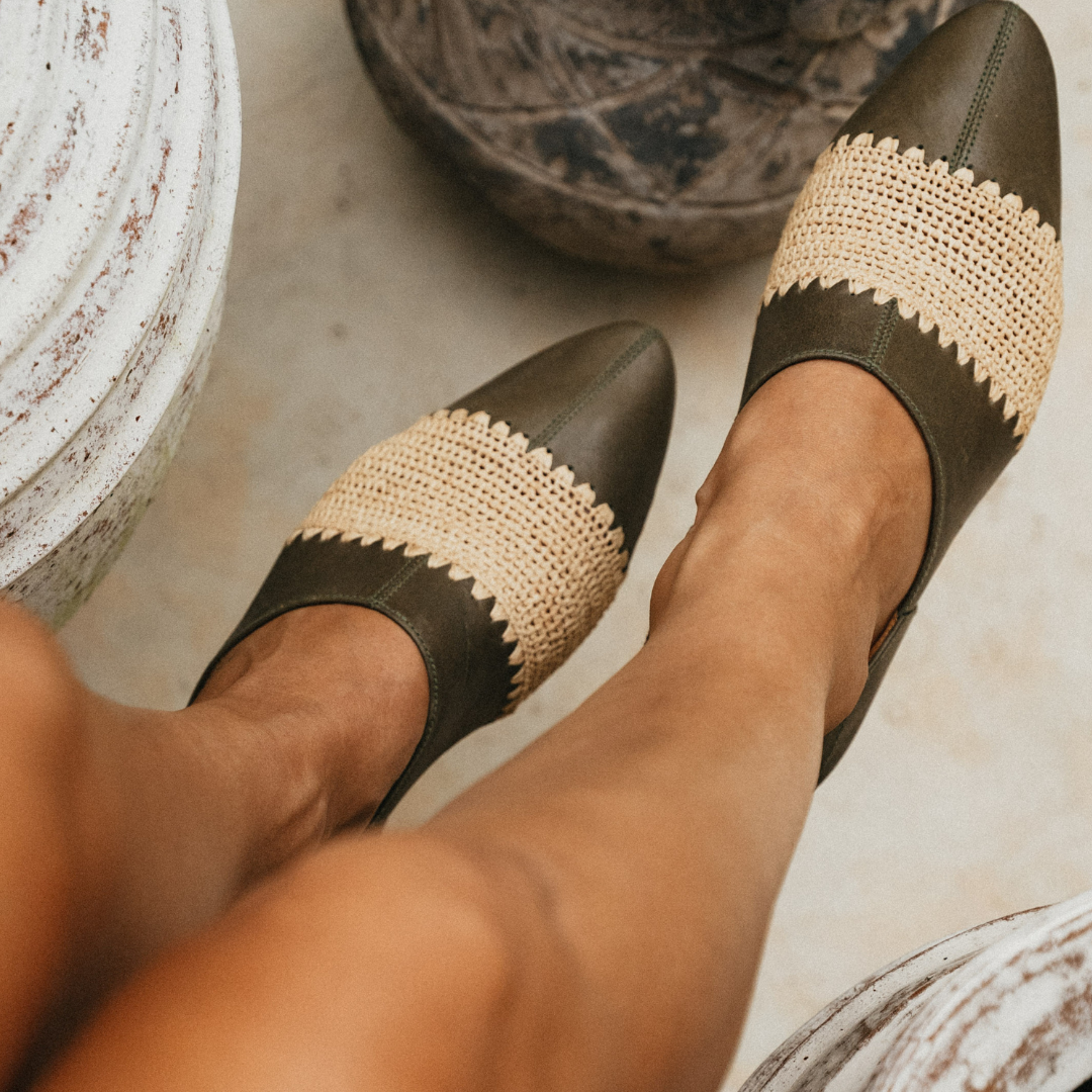 Scarpe da donna Raja verdi