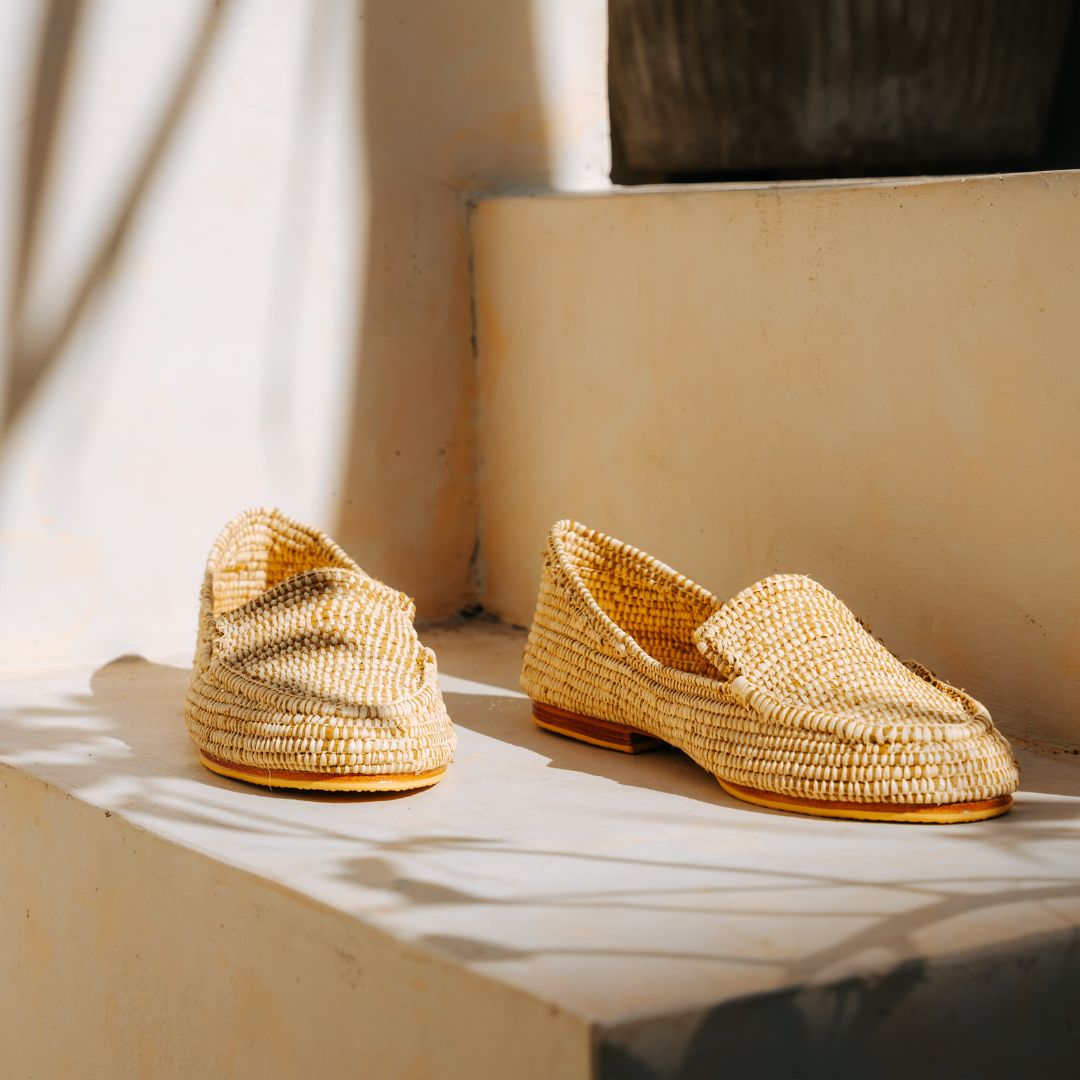 Mocassins pour femmes Mouna ocre