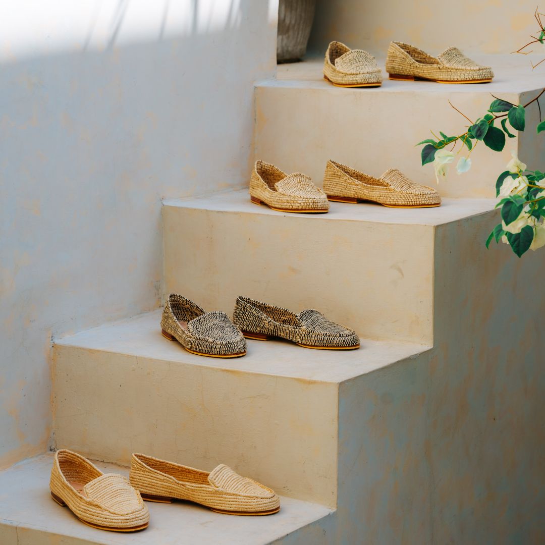 Mocassins pour femmes Mouna ocre