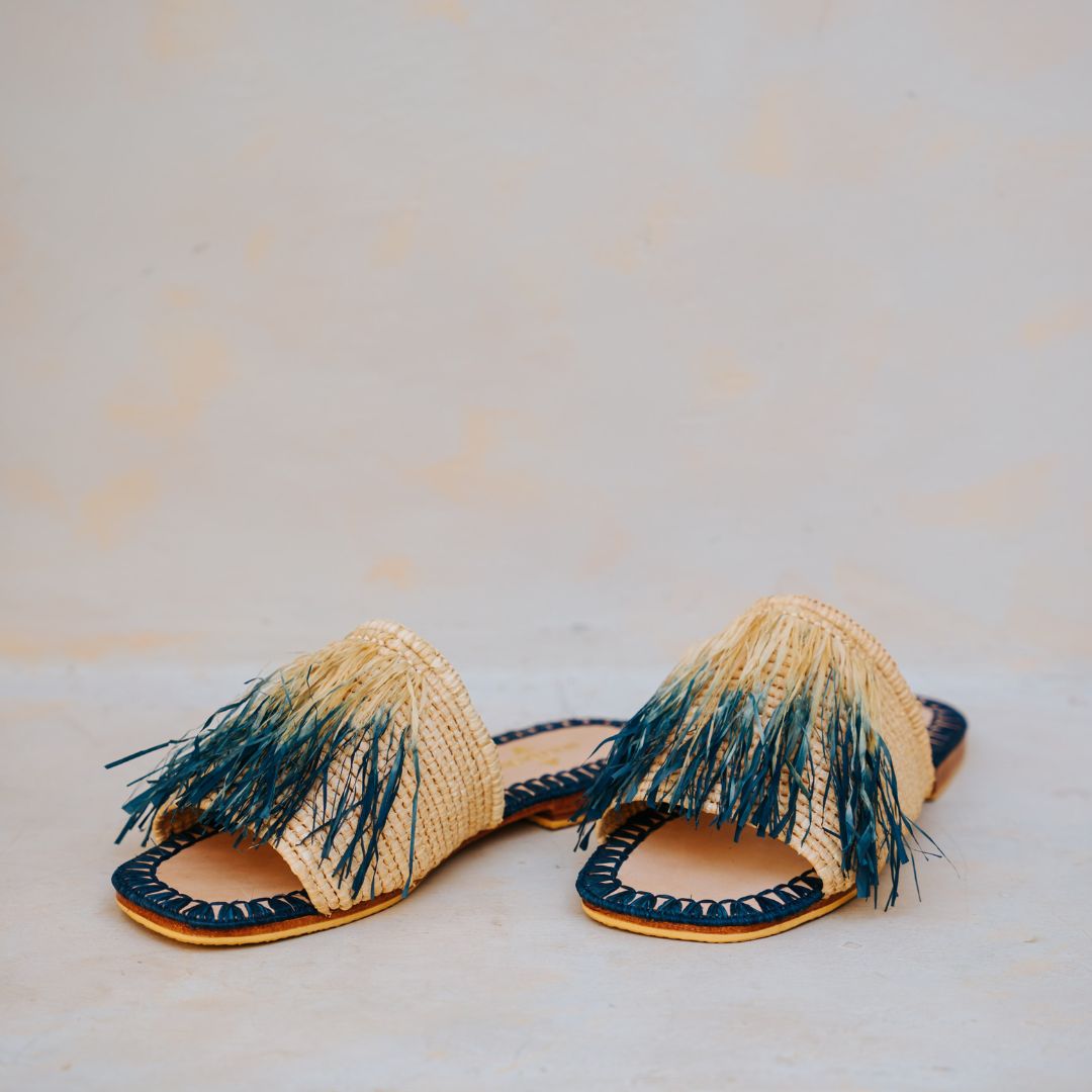 Basha Nour Women's Sandals Blue