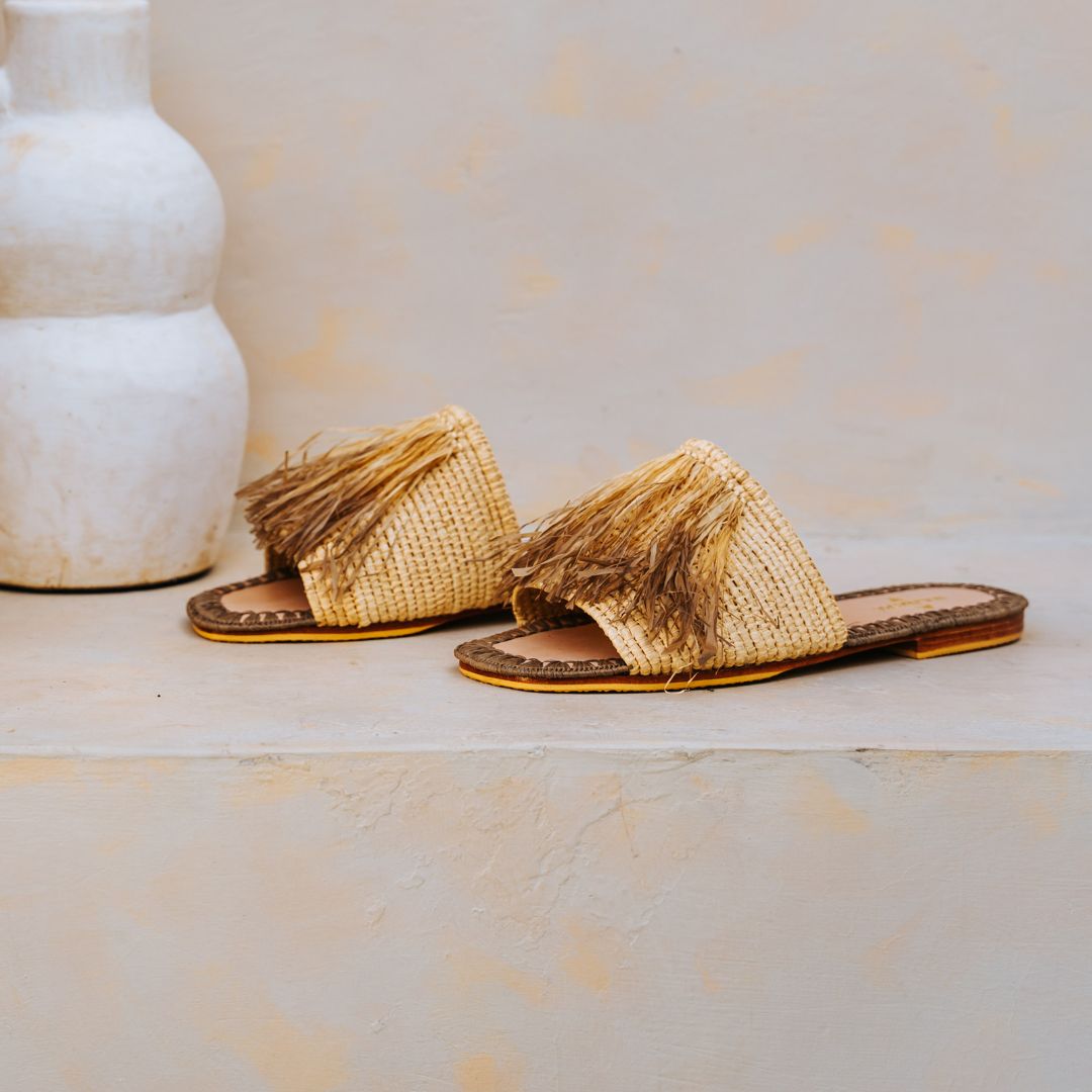 Basha Nour Women's Sandals Gray