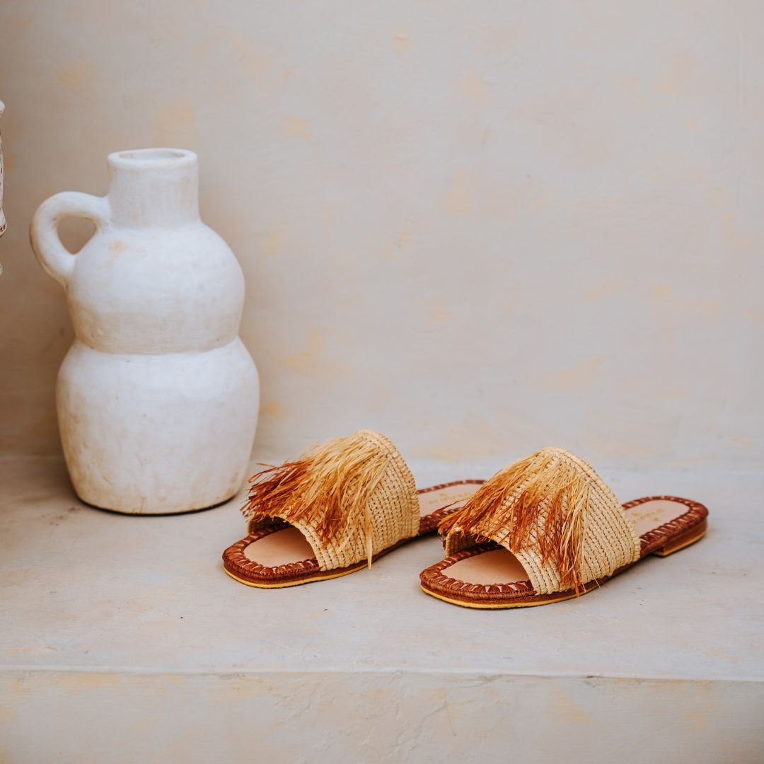 Basha Nour Women's Sandals Red
