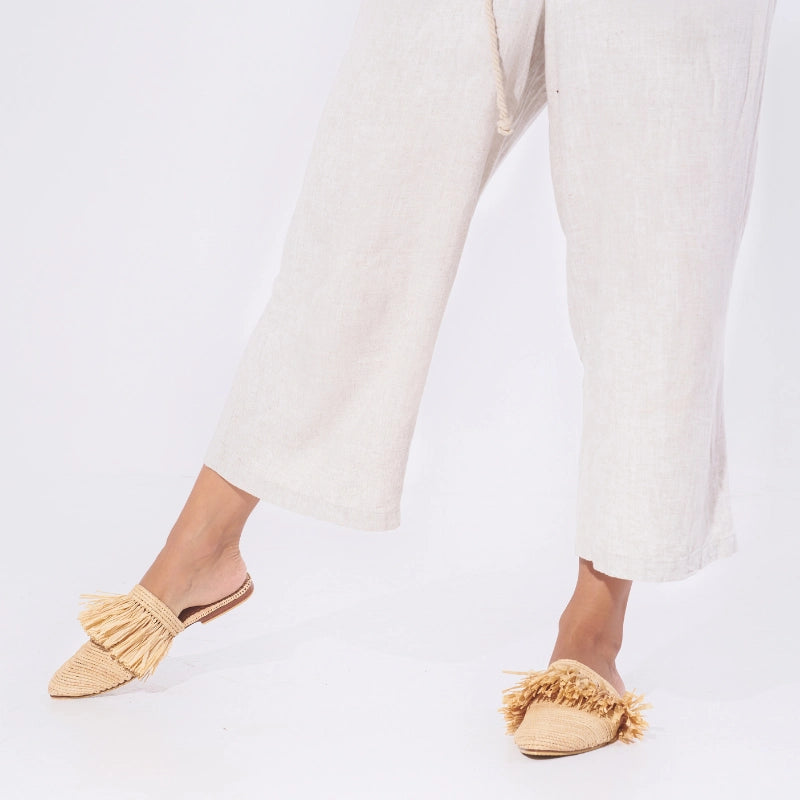 Aderfi, sustainable, handmade sandals made from natural materials by Bulibasha
