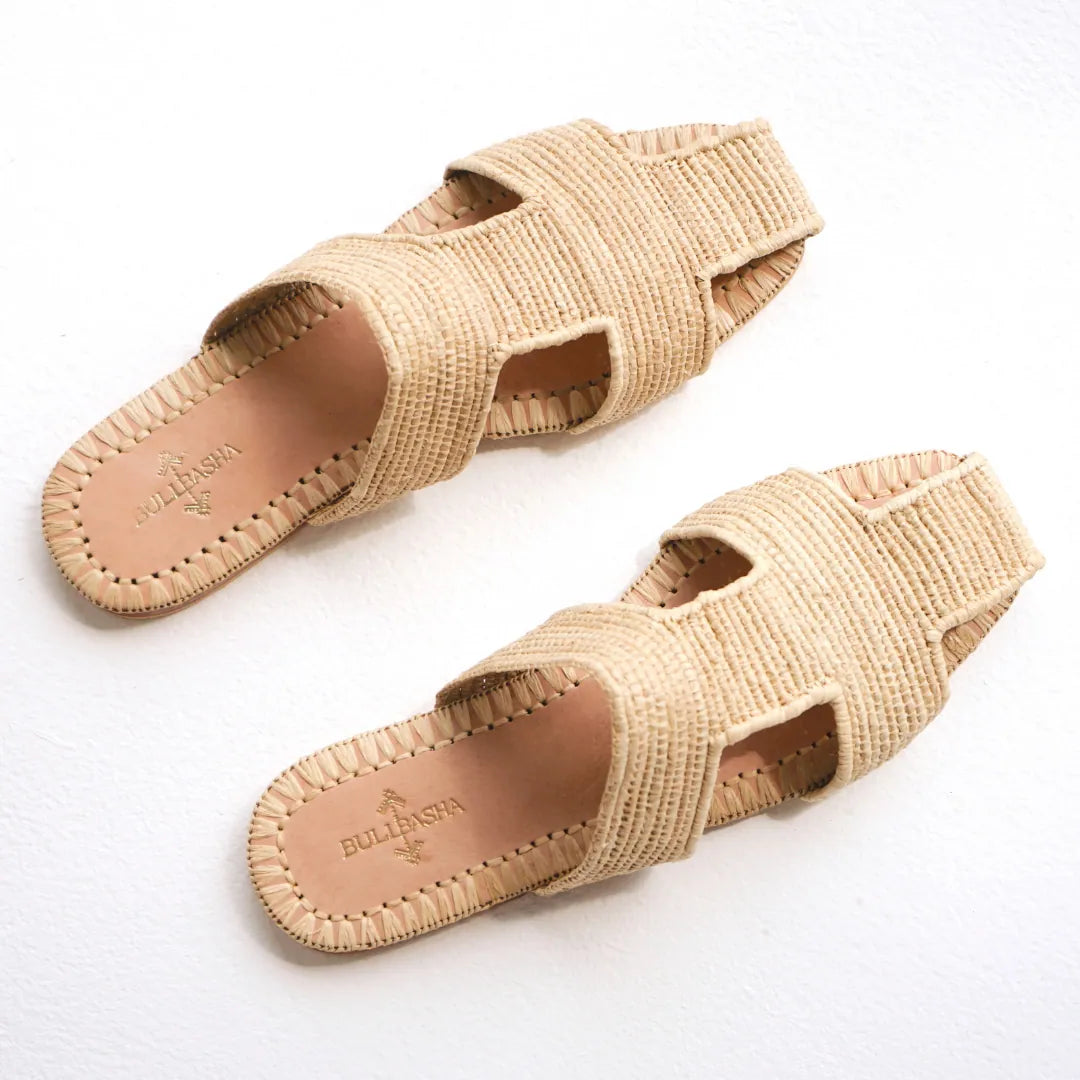 Asafar, sustainable, handmade sandals made from natural materials by Bulibasha