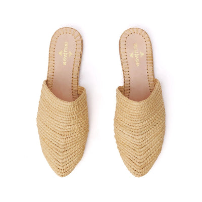 Babouche, sustainable, handmade sandals made from natural materials by Bulibasha