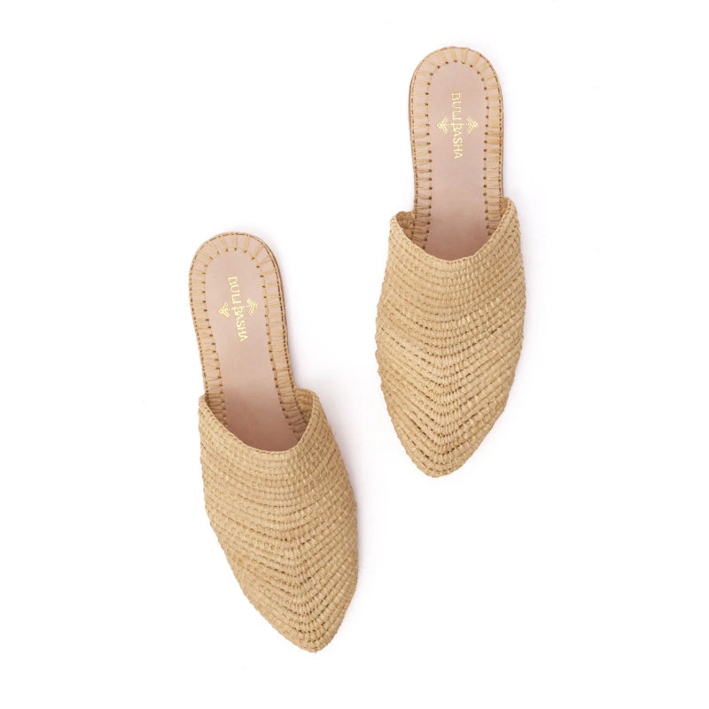 Babouche, sustainable, handmade sandals made from natural materials by Bulibasha