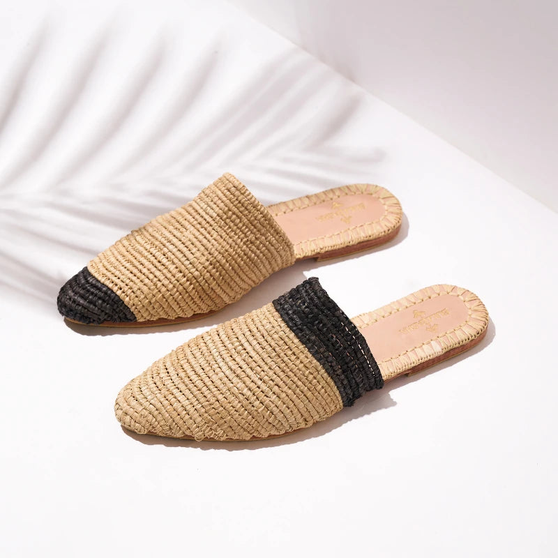 Babouche Zegiga, sustainable, handmade sandals made from natural materials by Bulibasha