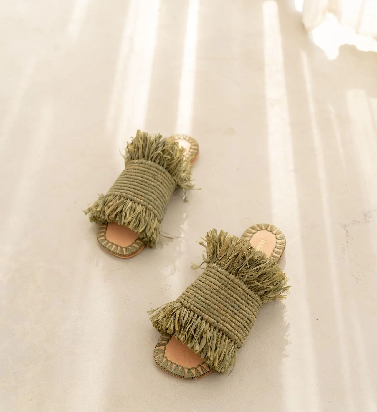 Basha Green, sustainable, handmade sandals made from natural materials by Bulibasha