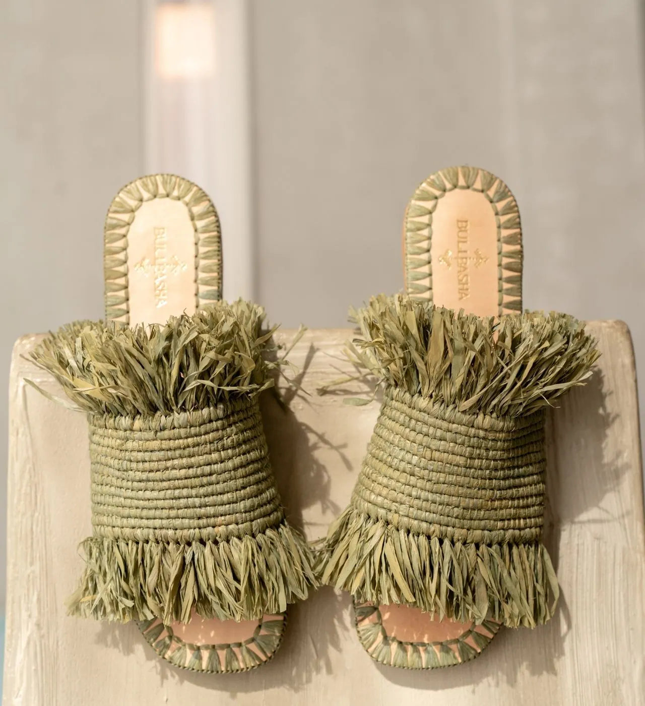 Basha Green, sustainable, handmade sandals made from natural materials by Bulibasha