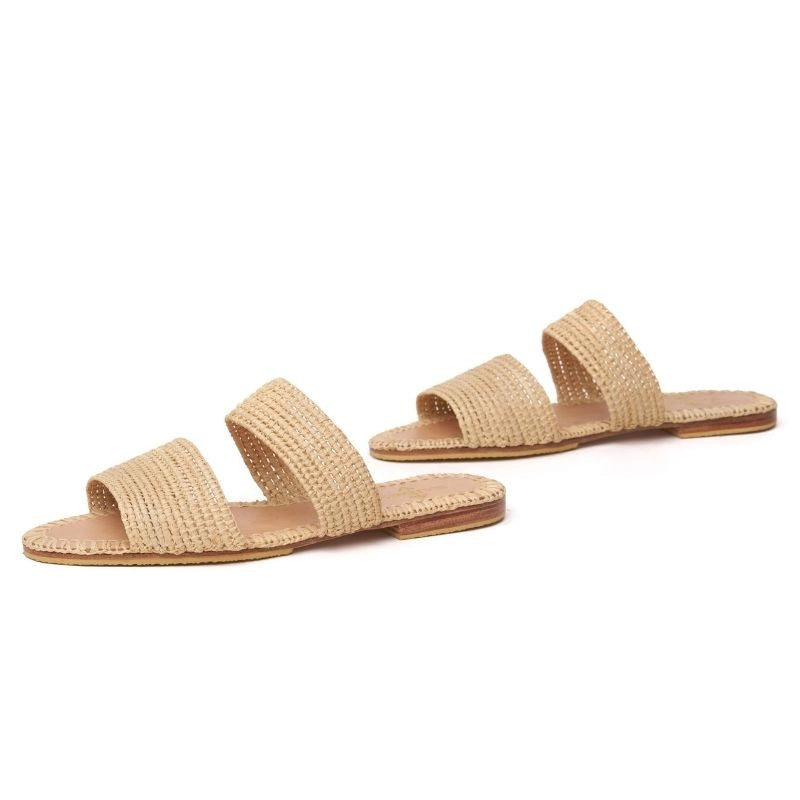 Dariau, sustainable, handmade sandals made from natural materials by Bulibasha