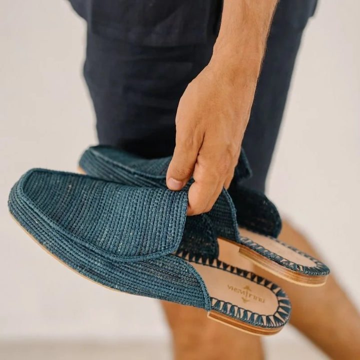 Bulibasha Munatas Midnight Blue Mules Munatas Blue Men main image 2